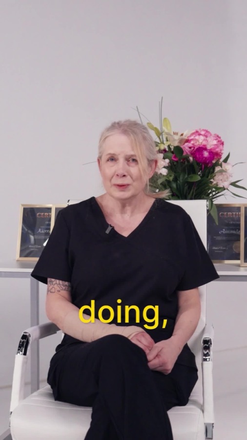 Angela, a past student